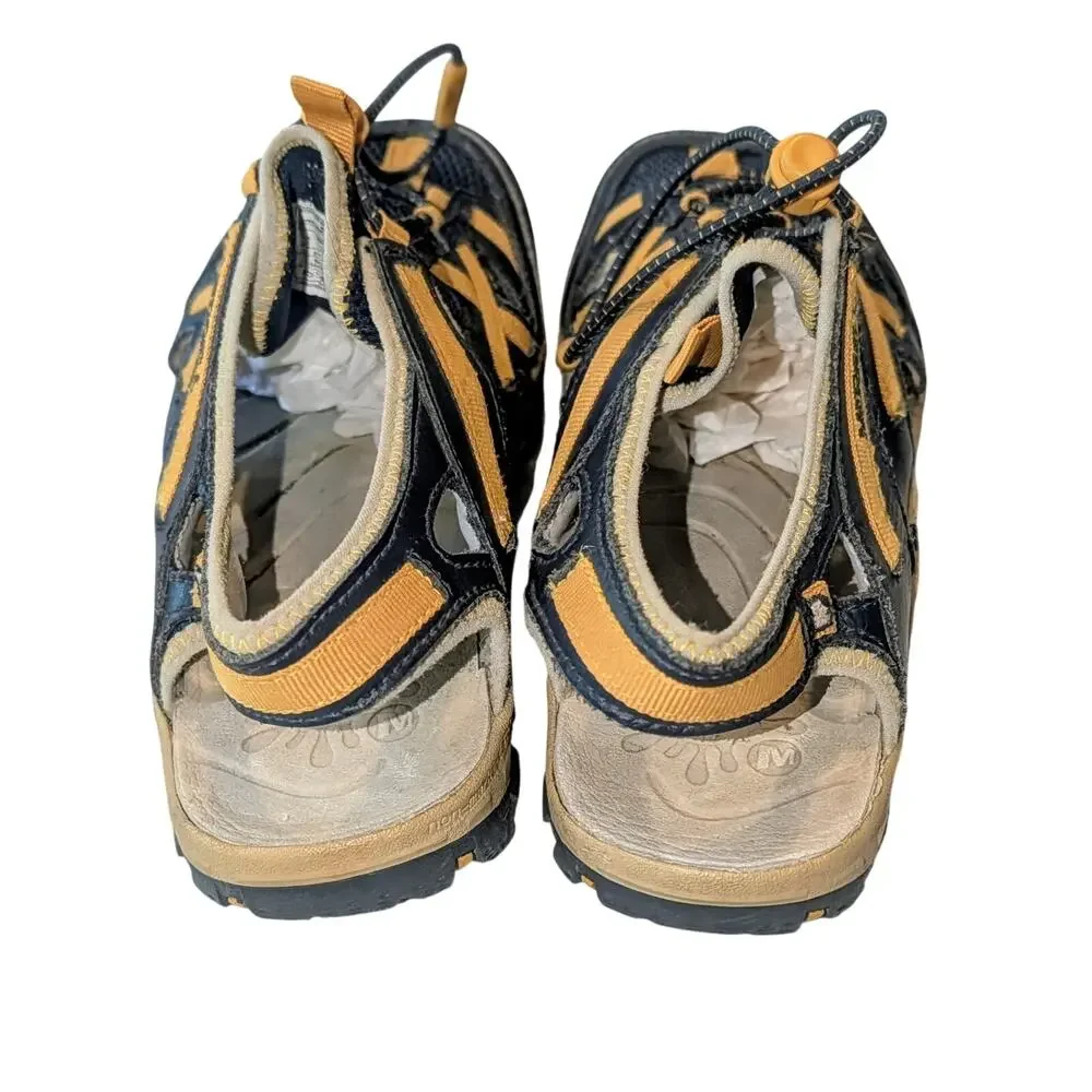 Merrell Boys Big Kids Waterpro Skip Navy/Adventure Yellow Size 7